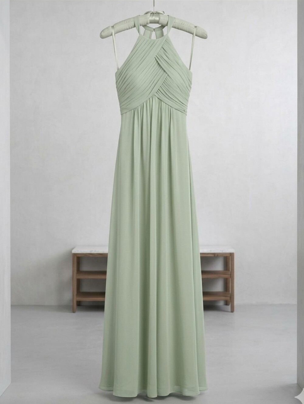 Mori Lee Dress Gown Moss Green Size 16